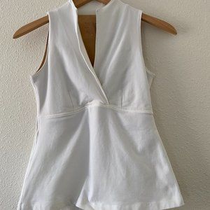 lululemon athletica Tennis/Workout Athletic Tank Top | White